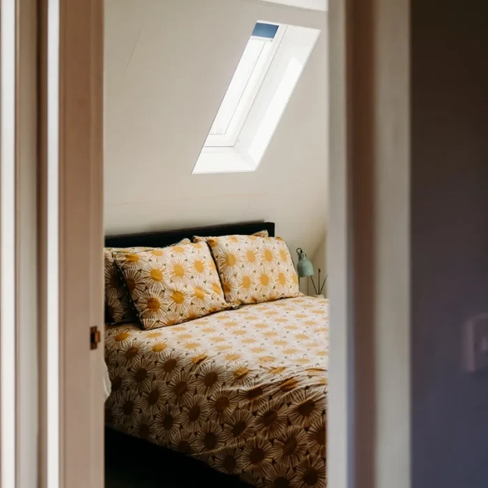 A Frame bedroom