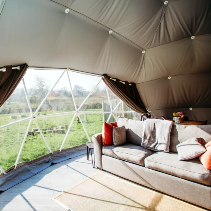 Ty Famau Dome Glamping Accommodation